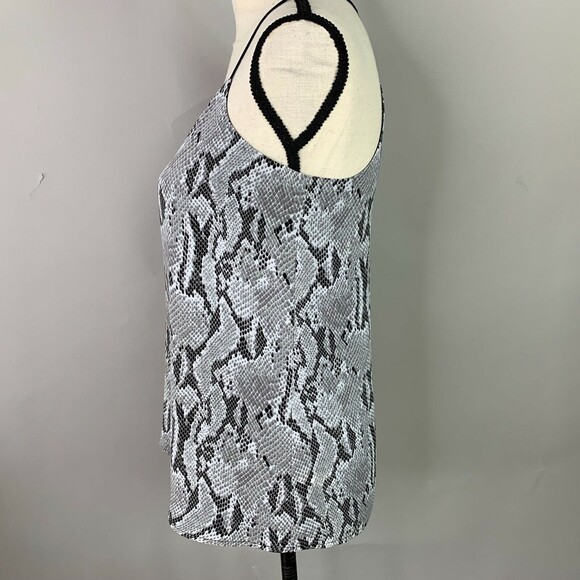No Tag/Unbranded Flowy Snakeskin Pattern Tank Top Women S Casual Reversible - Picture 12 of 12